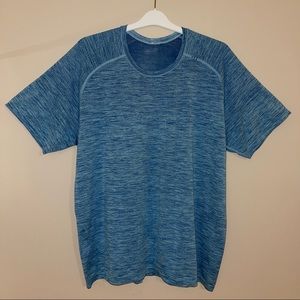 Lululemon Metal Vent Tech short sleeve shirt blue size XXL
